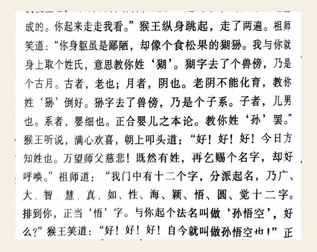 孙悟空学识字-孙悟空学识字的故事-第7张图片-南方游戏