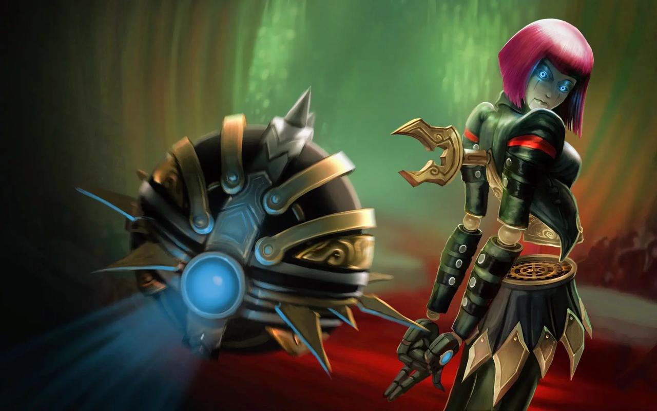 英雄联盟魔偶、英雄联盟魔偶奥莉安娜壁纸-第2张图片-南方游戏