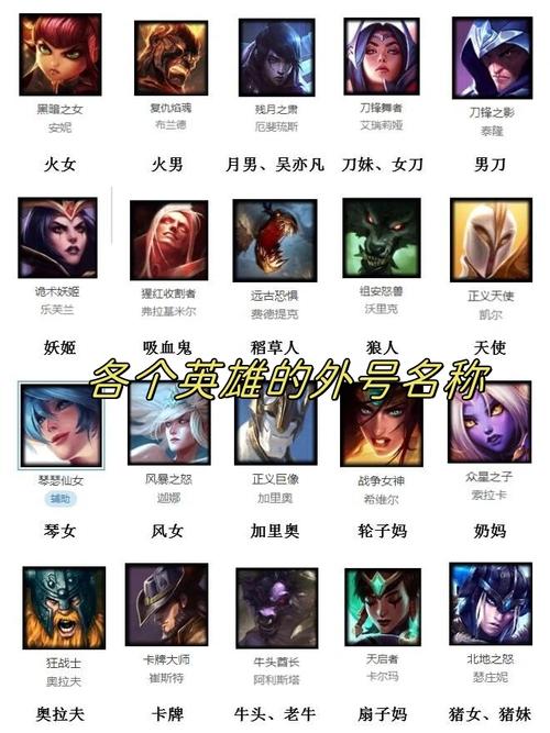 lol搞笑名字/lol搞笑的昵称-第8张图片-南方游戏