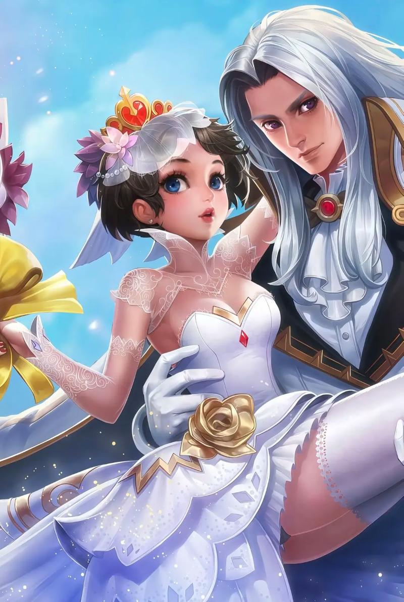 小乔纯白花嫁/小乔纯白花嫁图片