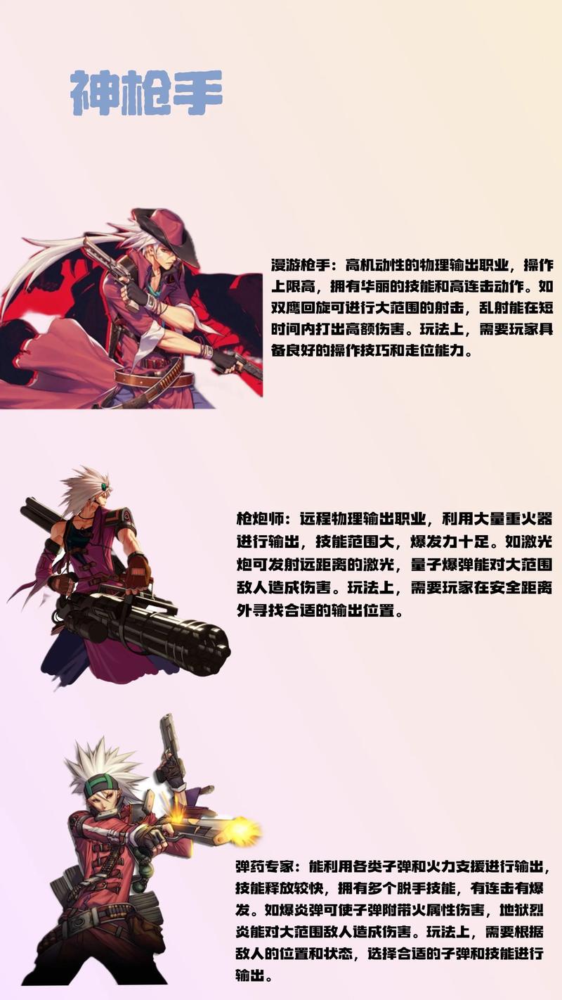 dnf神枪手，dnf神枪手技能大全-第2张图片-南方游戏