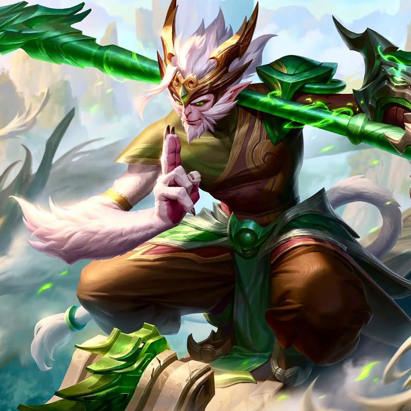 lol猴王悟空、英雄联盟孙悟空美猴王-第7张图片-南方游戏