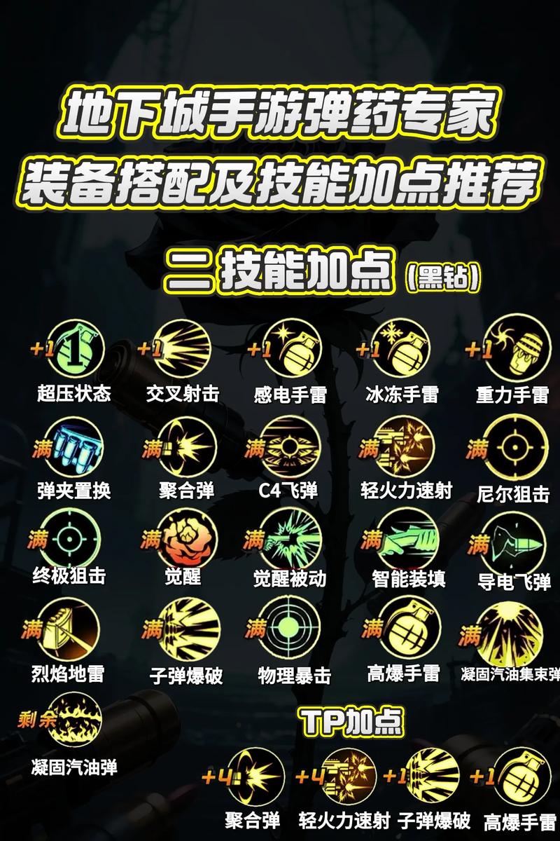 dnf弹药专家加点、dnf弹药专家带什么武器