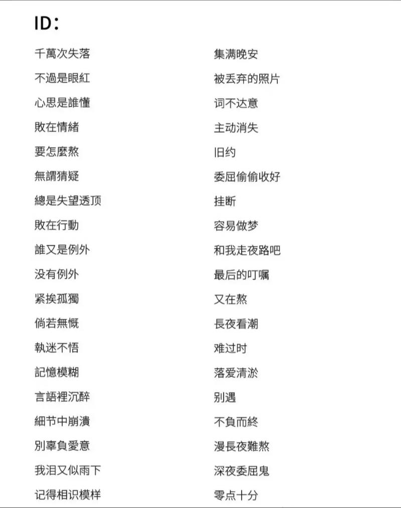 王者荣耀好听的id，王者荣耀好听的id6字-第2张图片-南方游戏